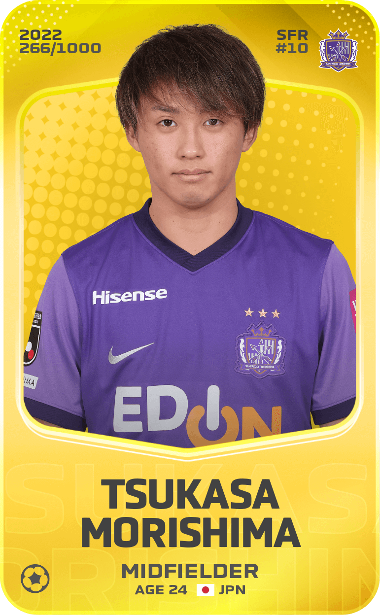Tsukasa Morishima 2022-23 • Limited 266/1000