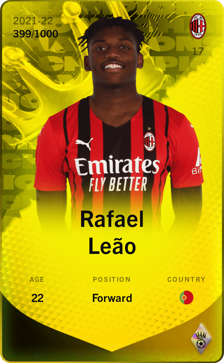 Rafael Leão 2021-22 • Limited 399/1000