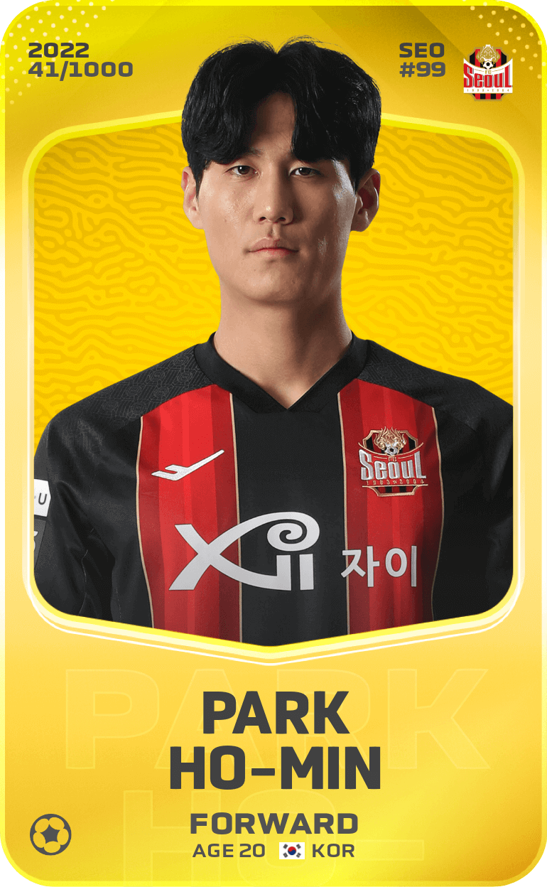 Park Ho-Min 2022-23 • Limited 41/1000