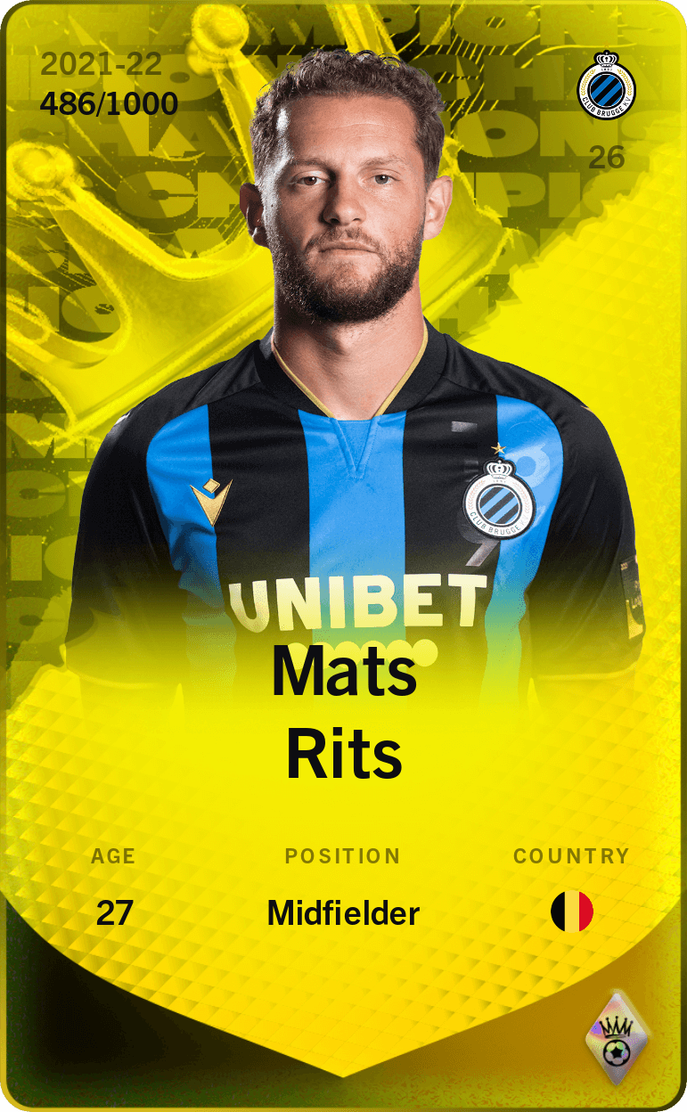 Mats Rits 2021-22 • Limited 486/1000
