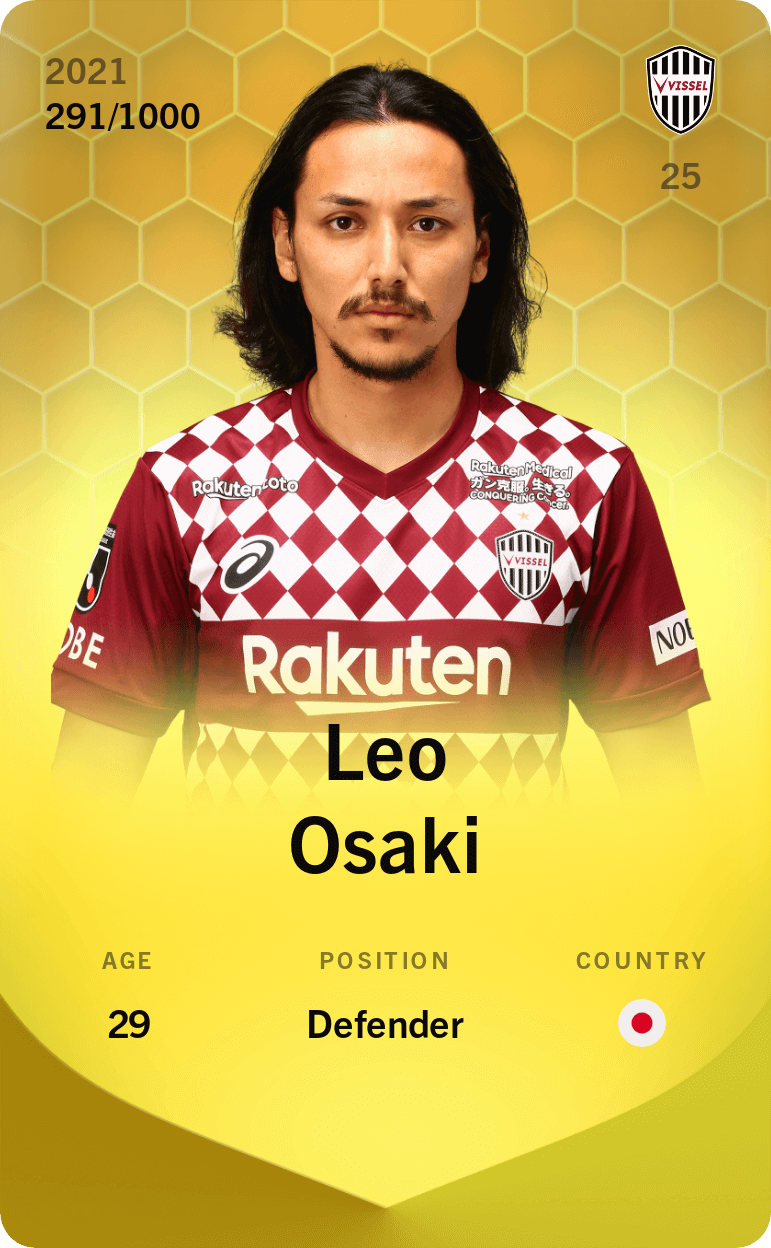 Leo Osaki 2021-22 • Limited 291/1000