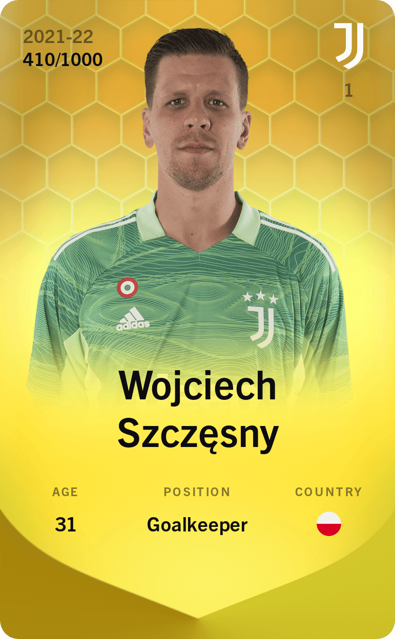 Wojciech Szczęsny 2021-22 • Limited 410/1000