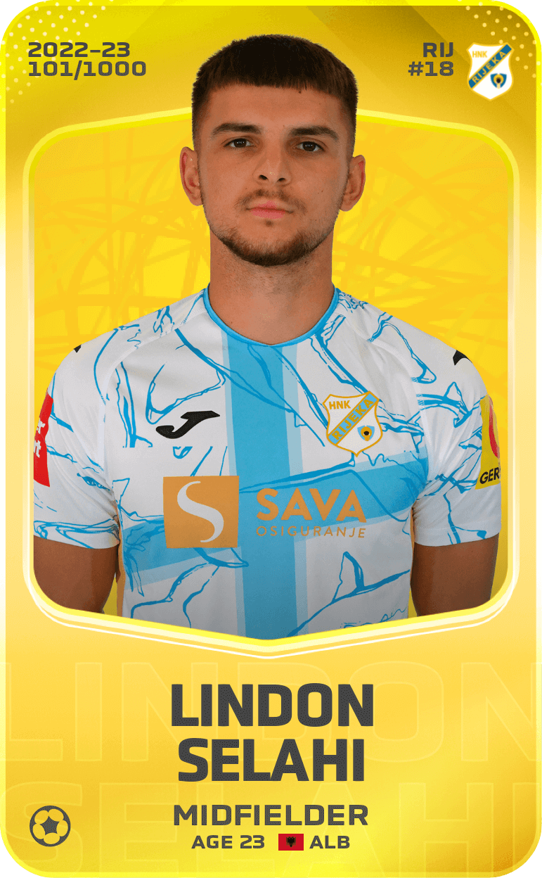 Lindon Selahi 2022-23 • Limited 101/1000