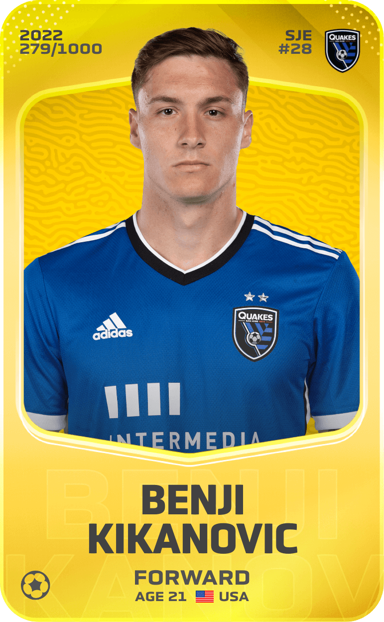 Benji Kikanovic 2022-23 • Limited 279/1000