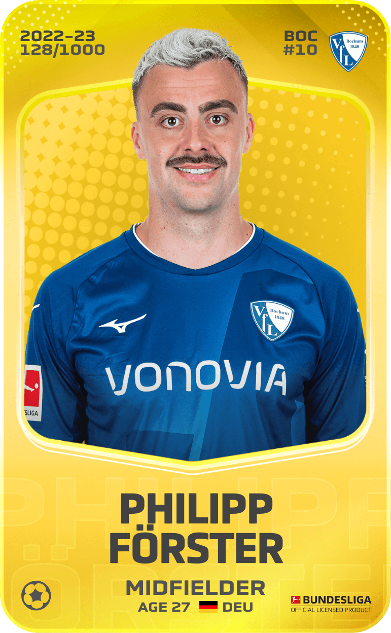 Philipp Förster 2022-23 • Limited 128/1000