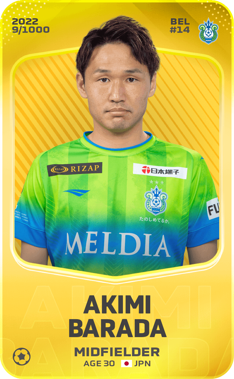 Akimi Barada 2022-23 • Limited 9/1000