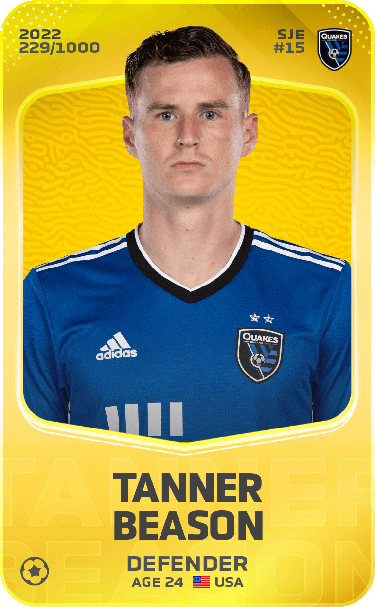 Tanner Beason 2022-23 • Limited 229/1000