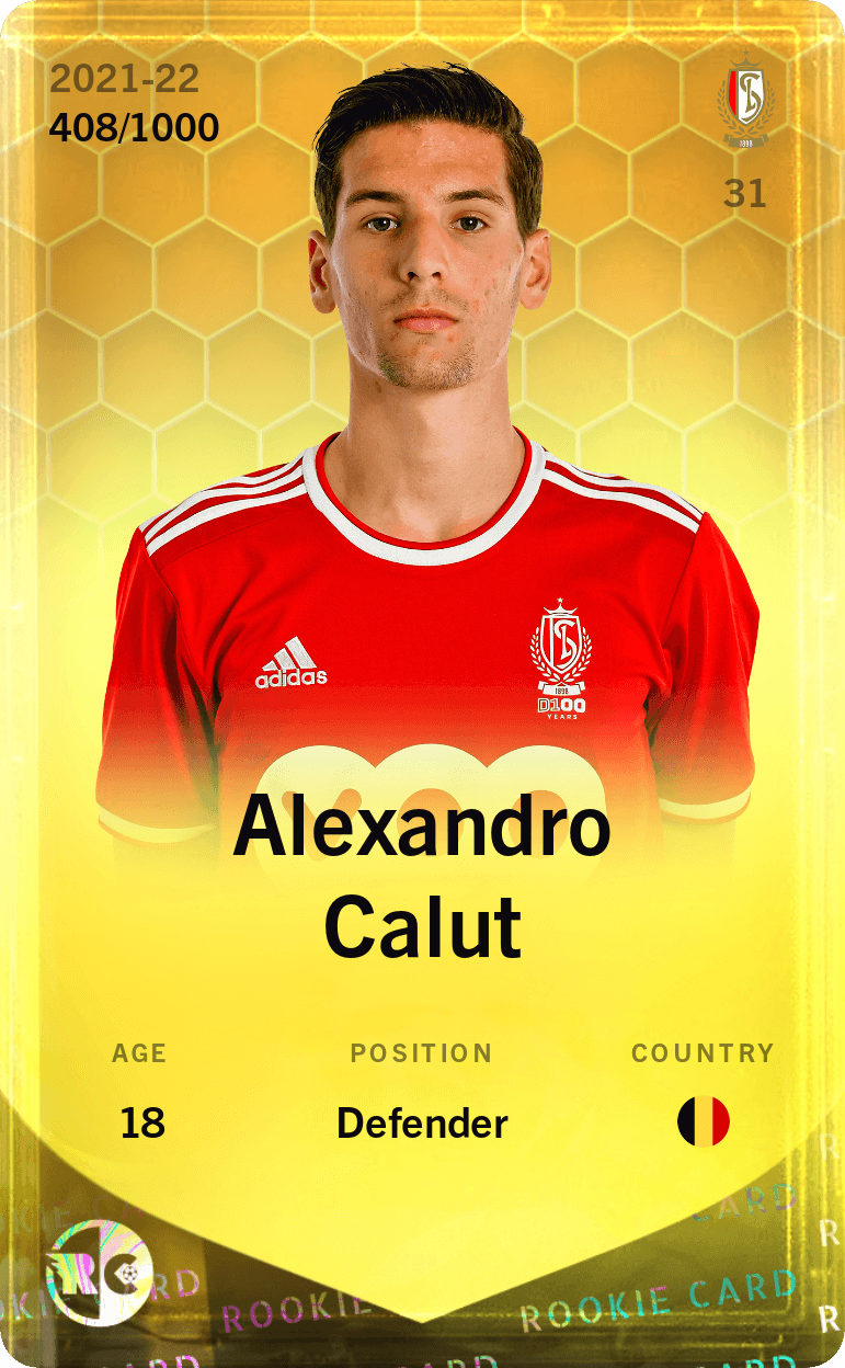 Alexandro Calut 2021-22 • Limited 408/1000