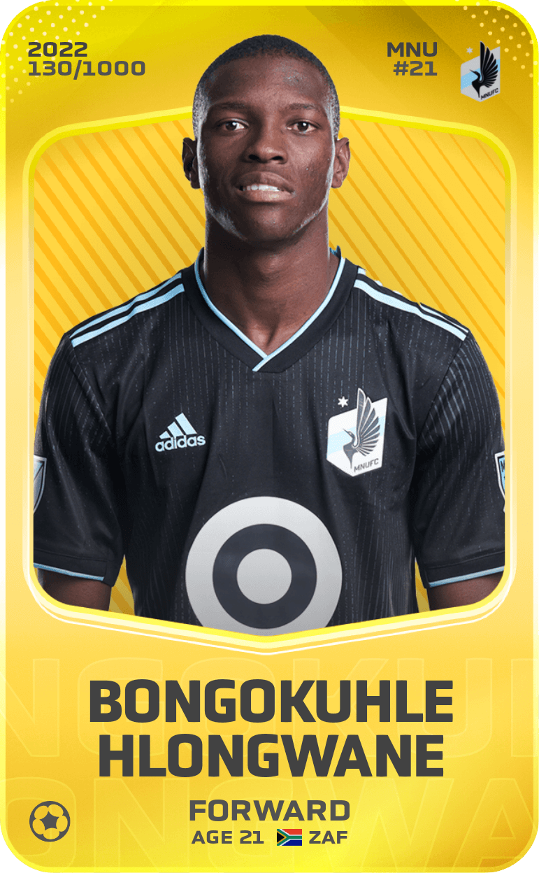 Bongokuhle Hlongwane 2022-23 • Limited 130/1000
