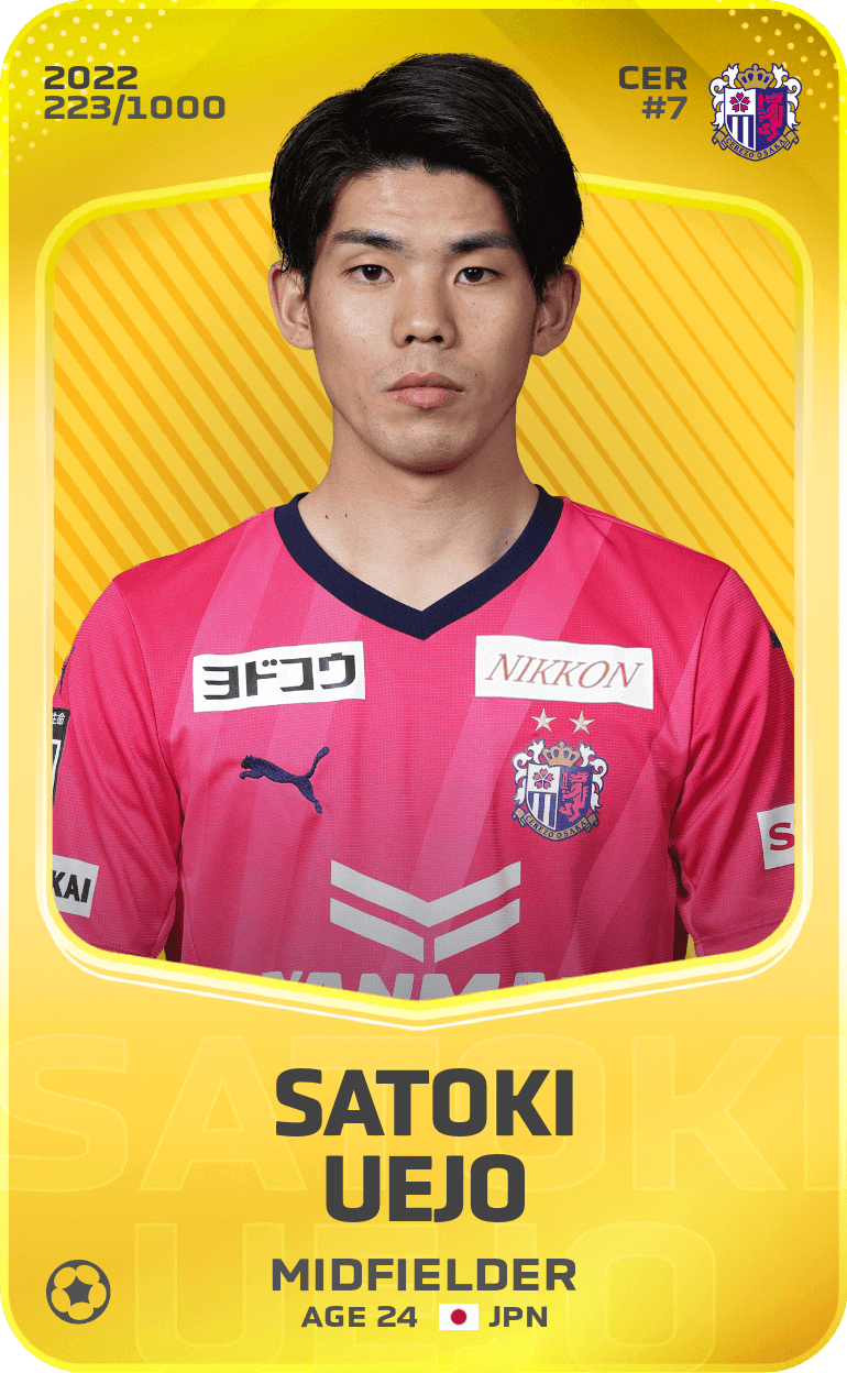 Satoki Uejo 2022-23 • Limited 223/1000