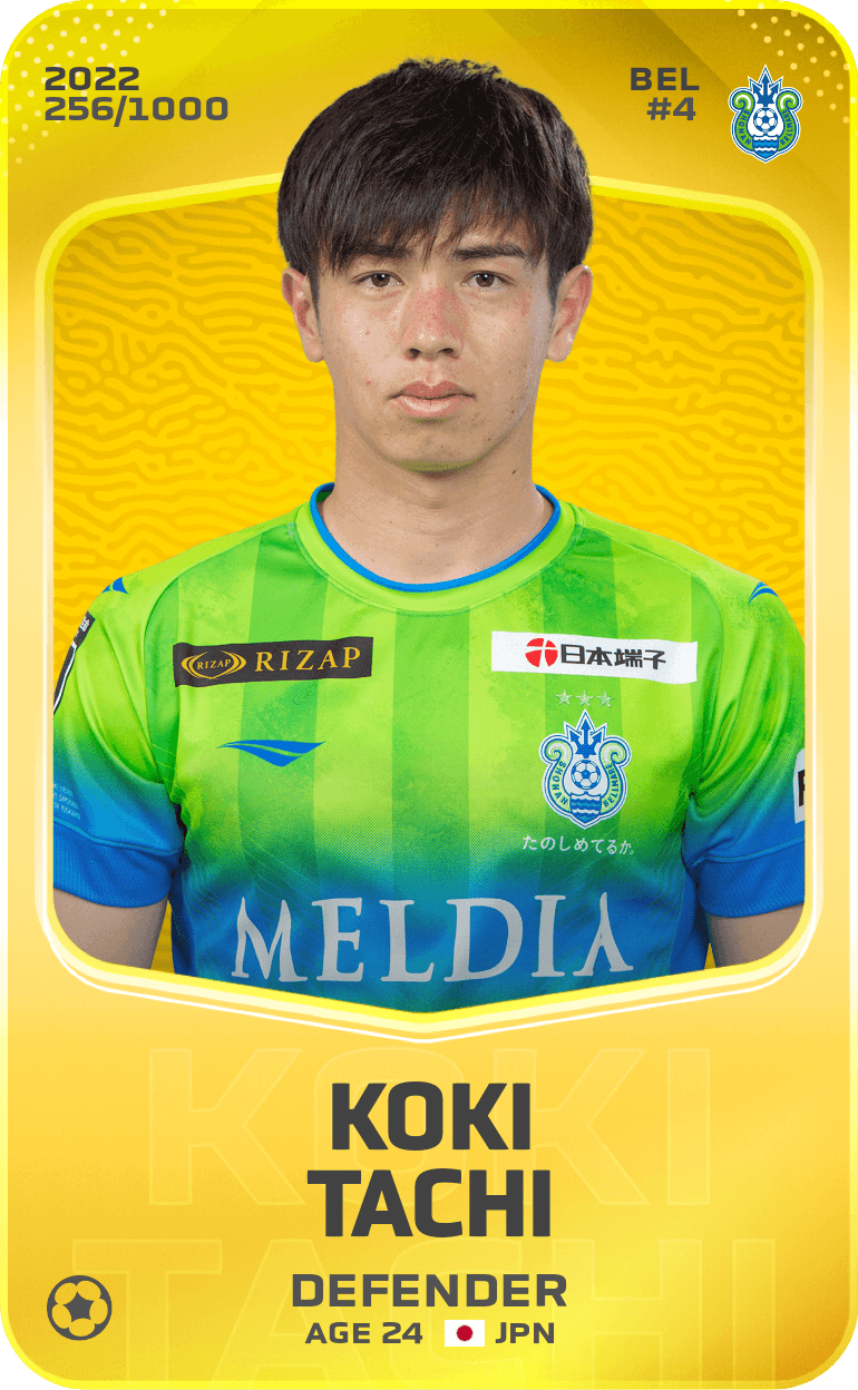 Koki Tachi 2022-23 • Limited 256/1000