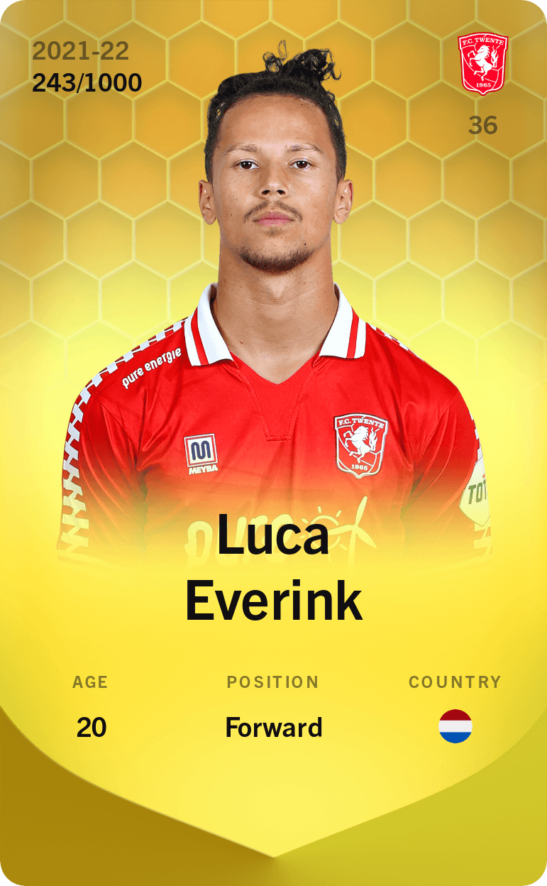 Luca Everink 2021-22 • Limited 243/1000