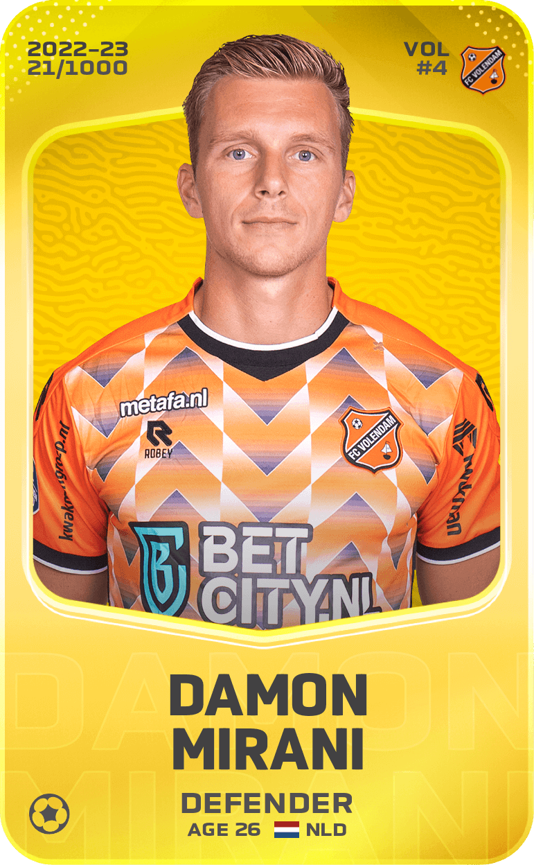 Damon Mirani 2022-23 • Limited 21/1000