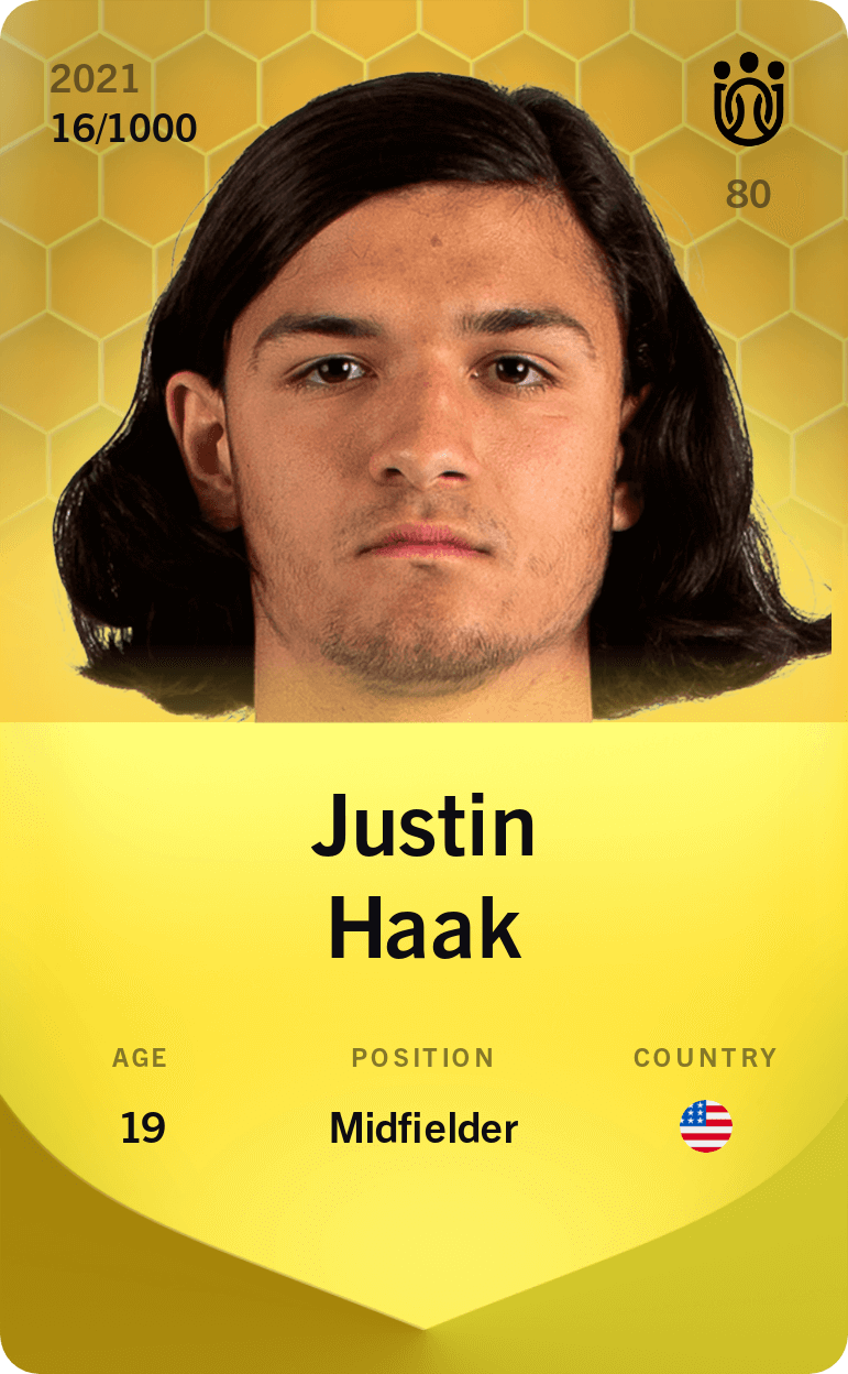 Justin Haak 2021-22 • Limited 16/1000
