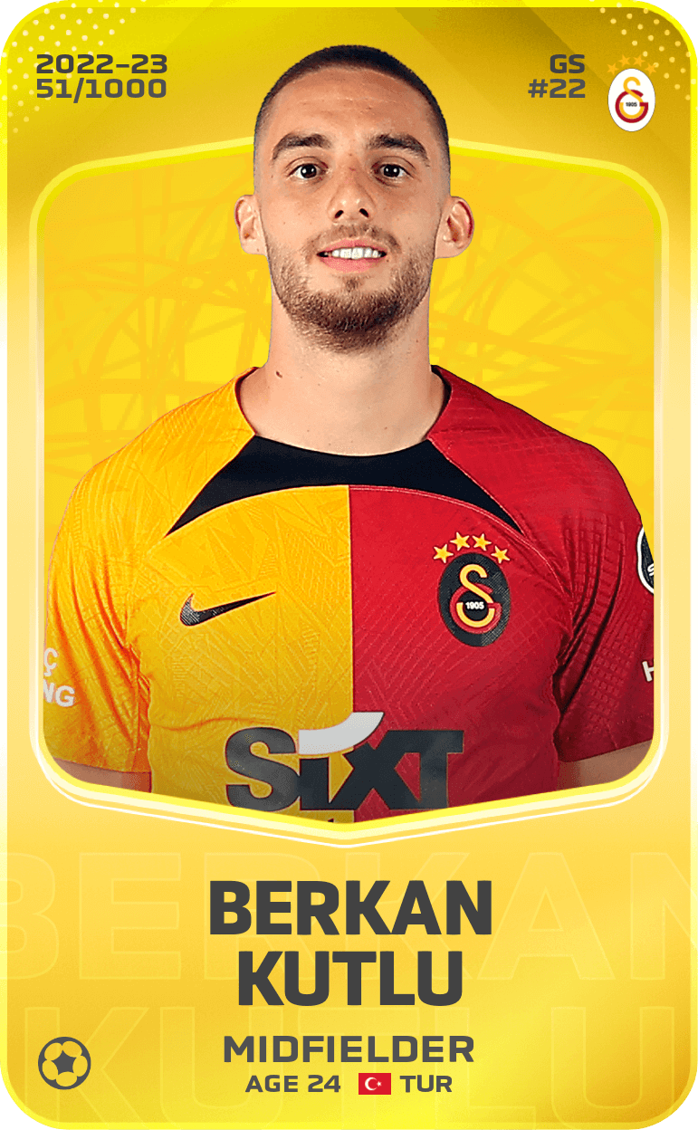 Berkan Kutlu 2022-23 • Limited 51/1000