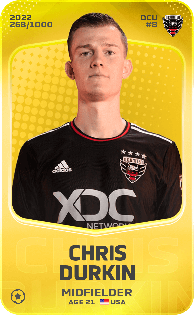 Chris Durkin 2022-23 • Limited 268/1000