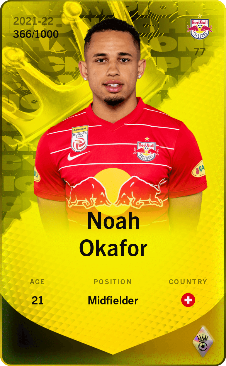 Noah Okafor 2021-22 • Limited 366/1000
