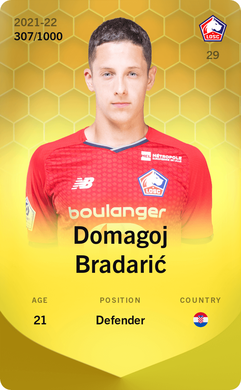 Domagoj Bradarić 2021-22 • Limited 307/1000