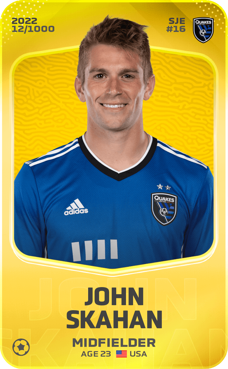 John Skahan 2022-23 • Limited 12/1000