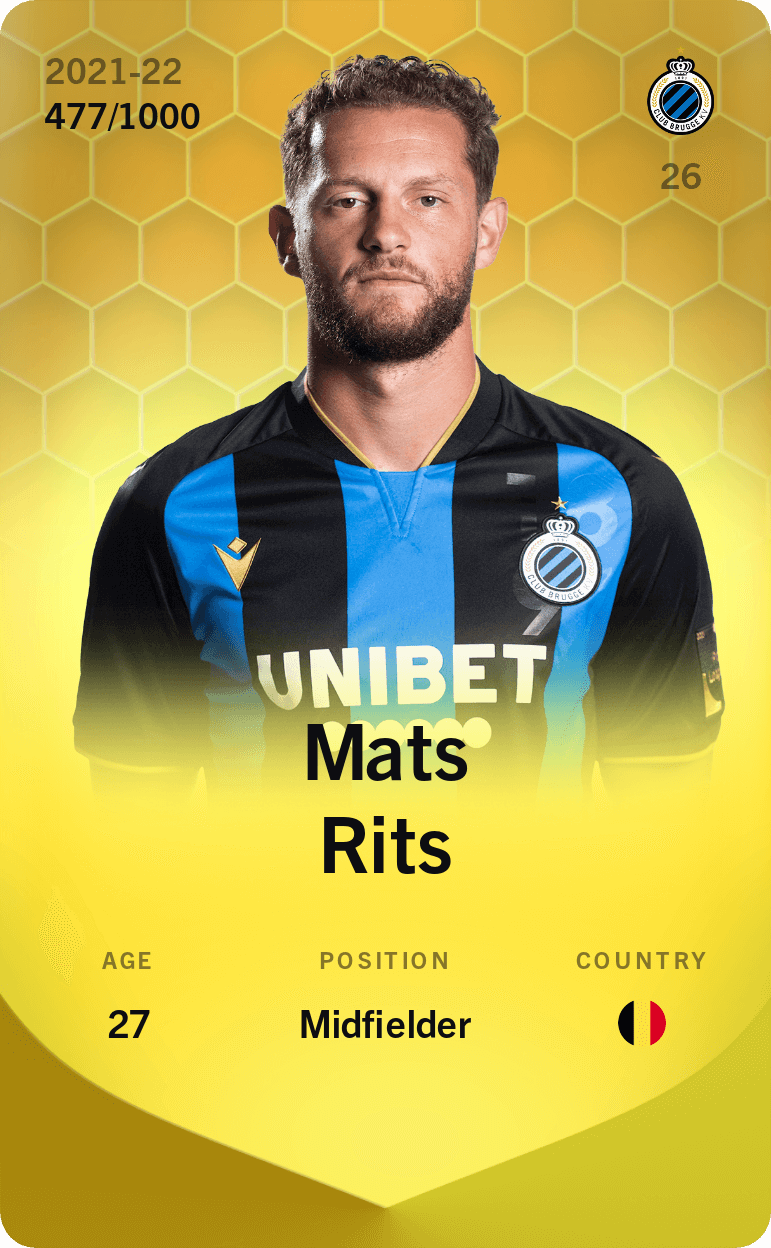 Mats Rits 2021-22 • Limited 477/1000