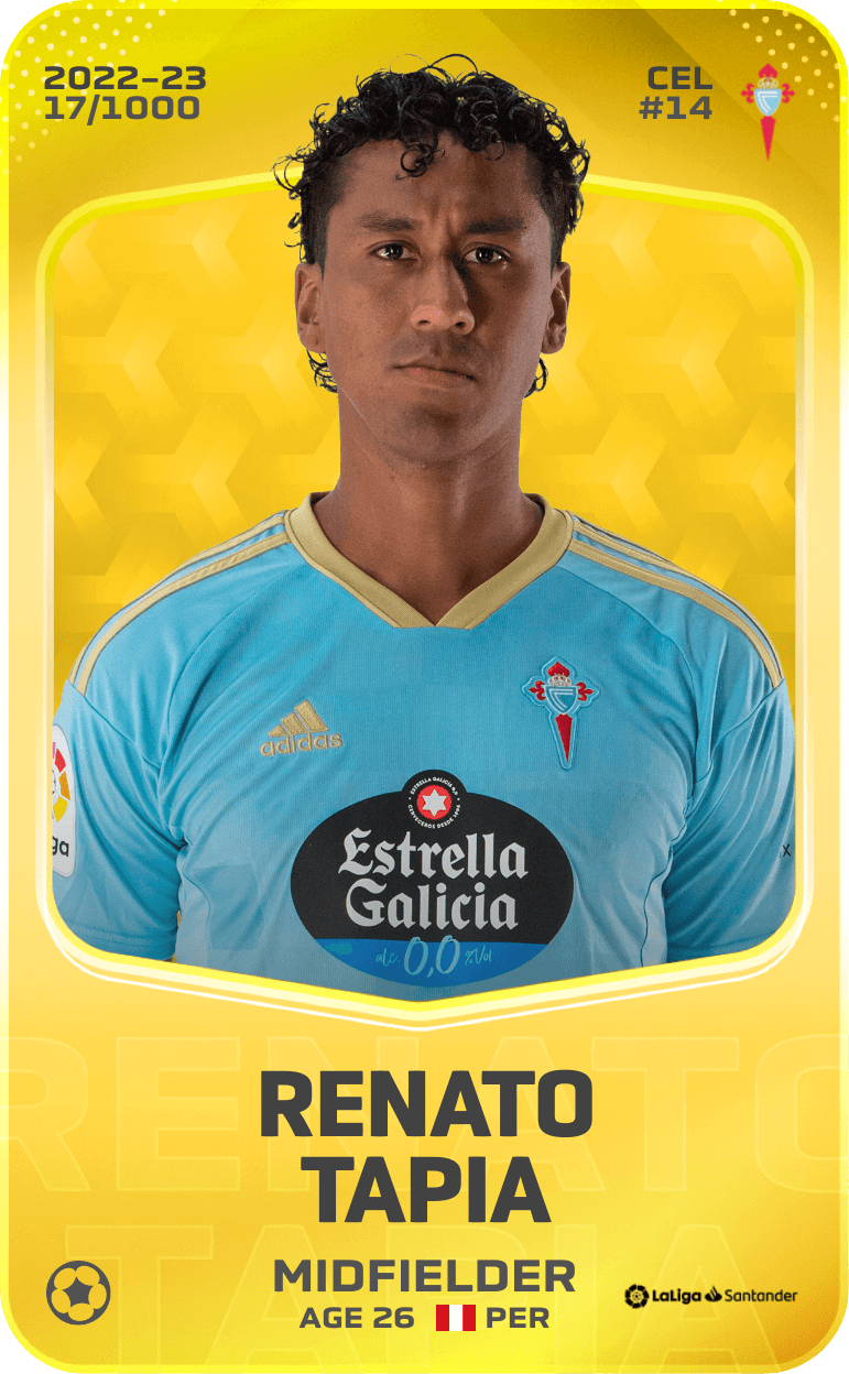 Renato Tapia 2022-23 • Limited 17/1000