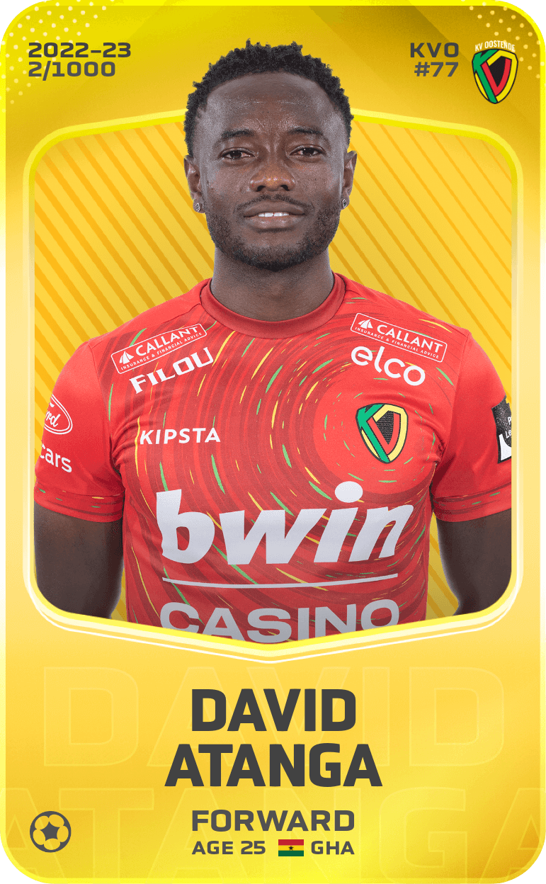 David Atanga 2022-23 • Limited 2/1000