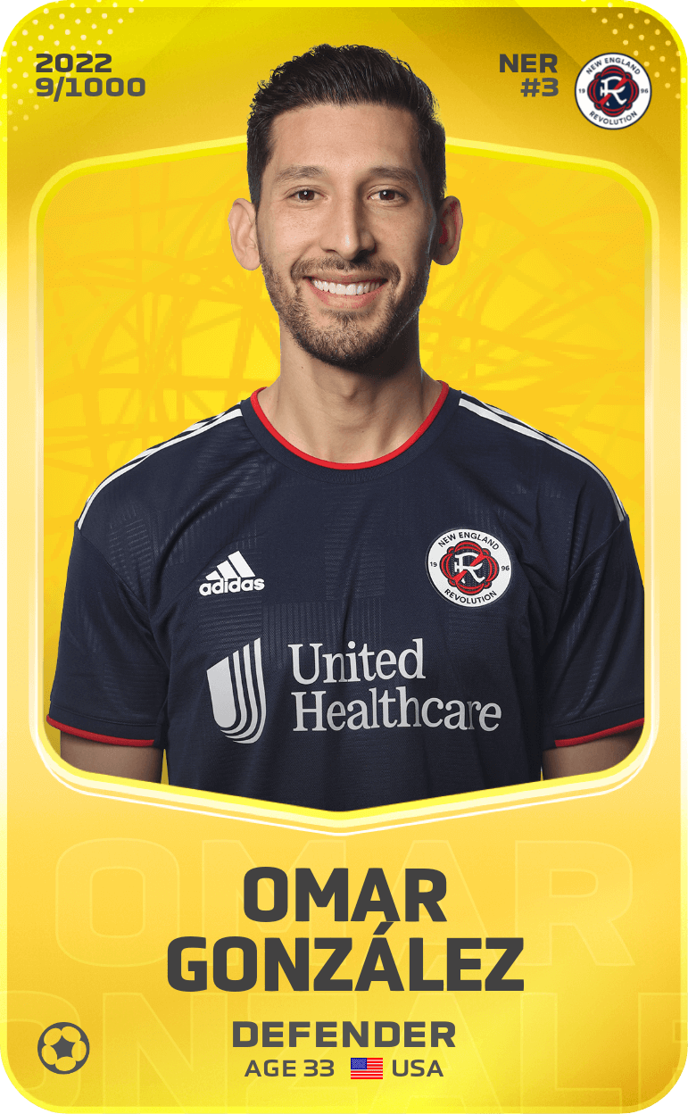 Omar González 2022-23 • Limited 9/1000