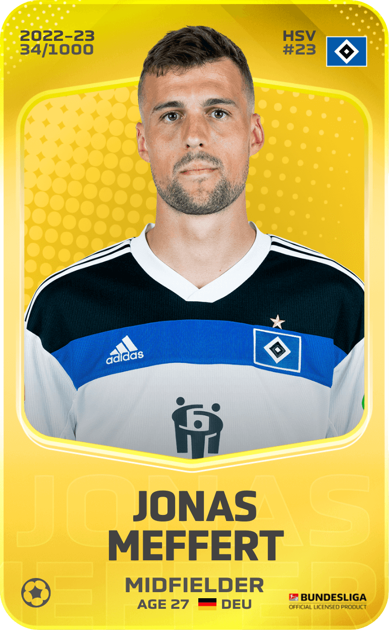Jonas Meffert 2022-23 • Limited 34/1000