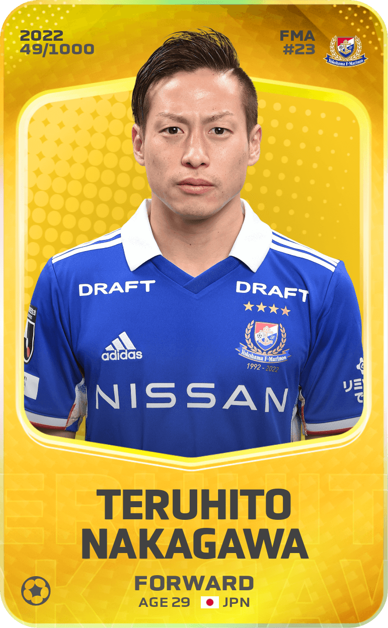 Teruhito Nakagawa 2022-23 • Limited 49/1000