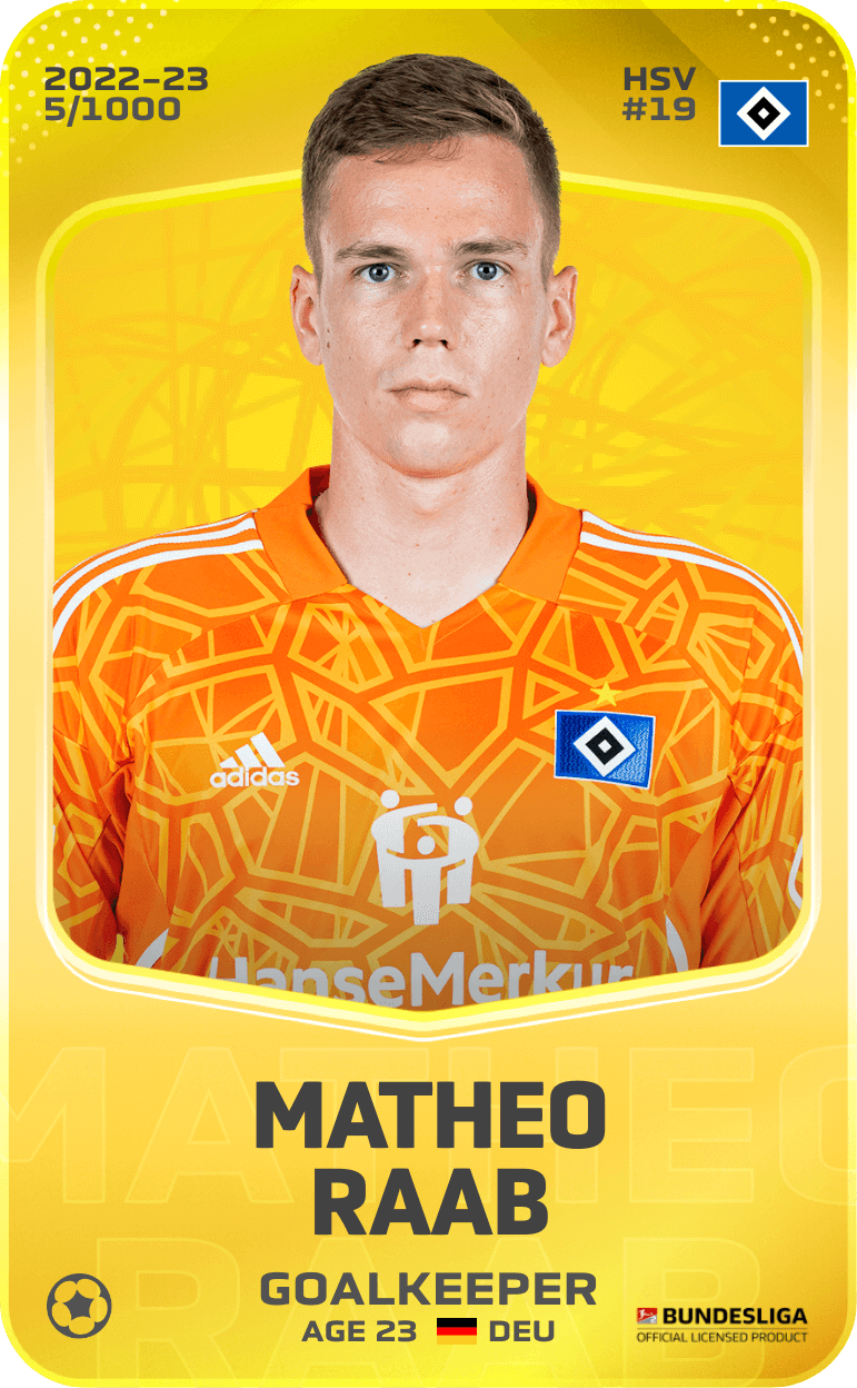 Matheo Raab 2022-23 • Limited 5/1000