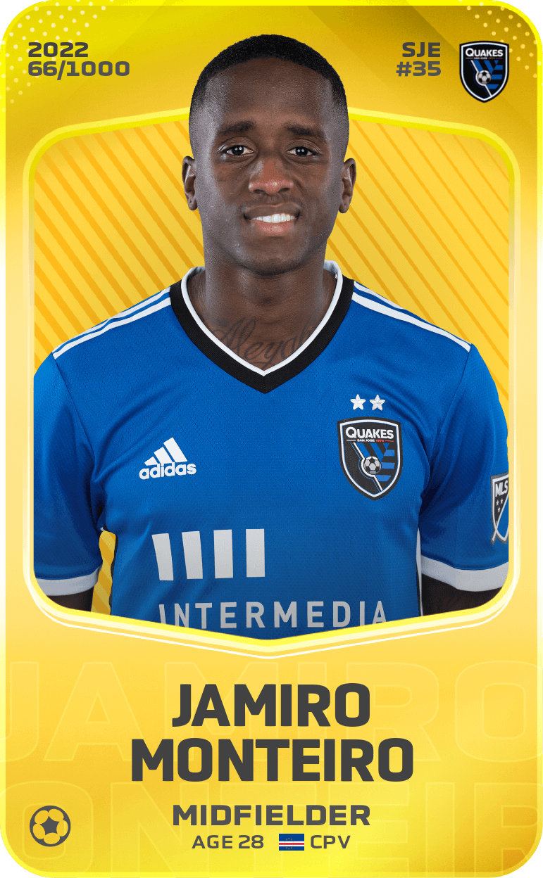 Jamiro Monteiro 2022-23 • Limited 66/1000