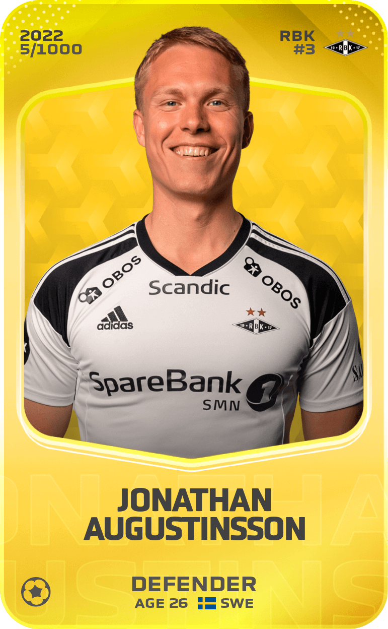Jonathan Augustinsson 2022-23 • Limited 5/1000