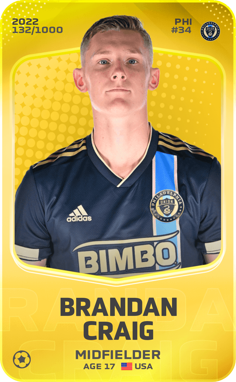 Brandan Craig 2022-23 • Limited 132/1000