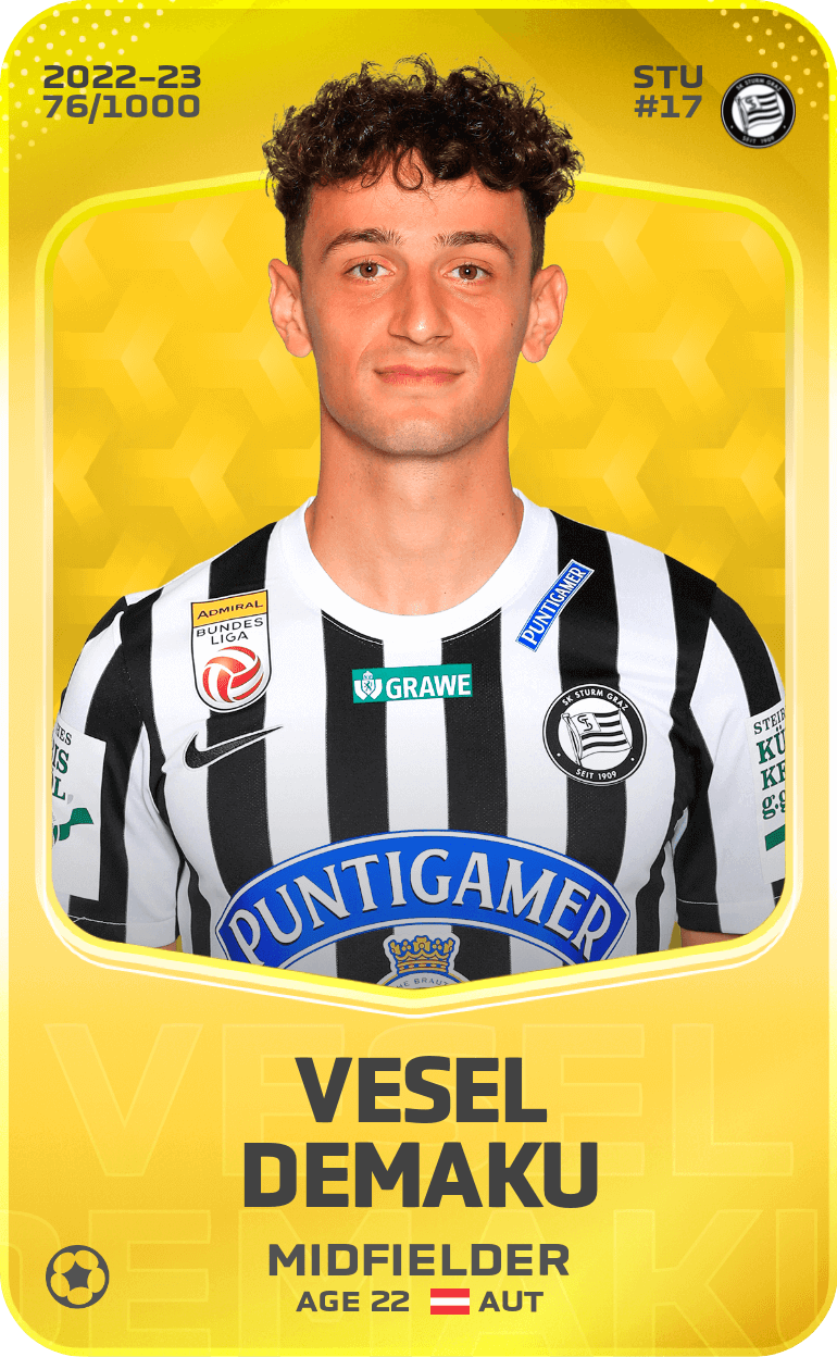 Vesel Demaku 2022-23 • Limited 76/1000