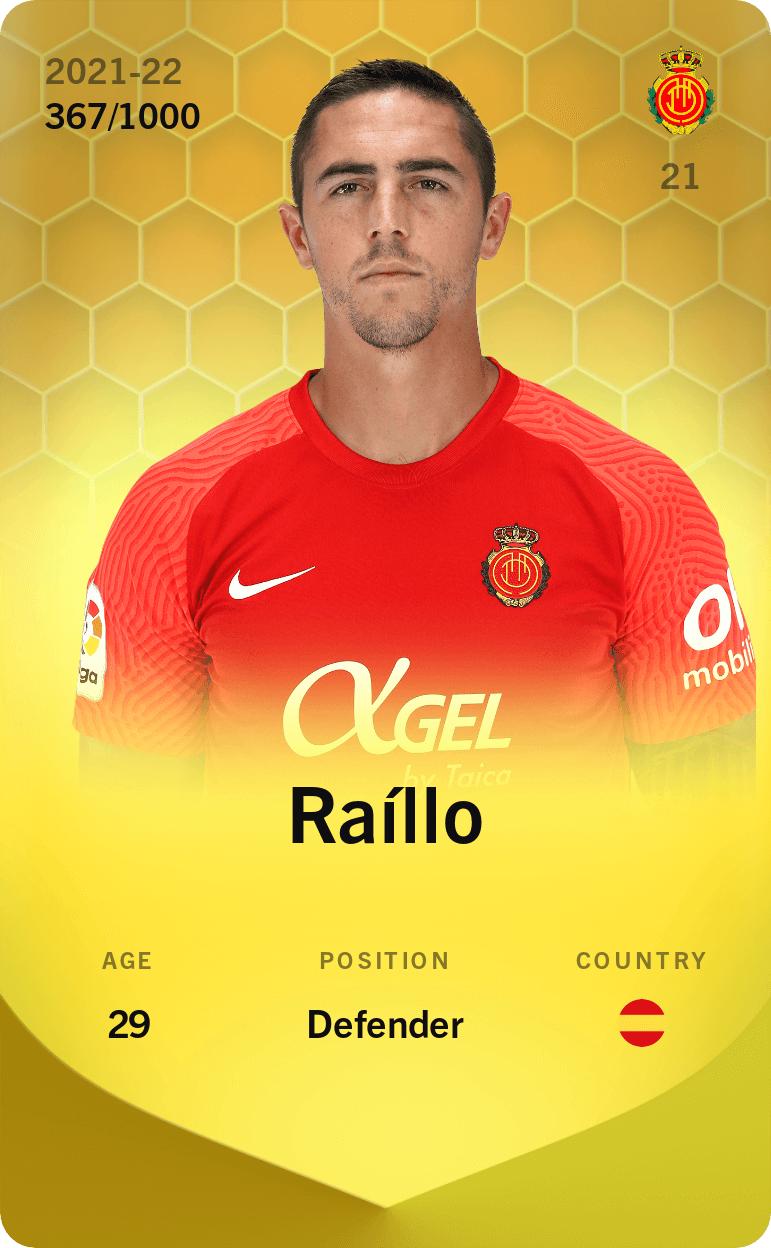 Raíllo 2021-22 • Limited 367/1000