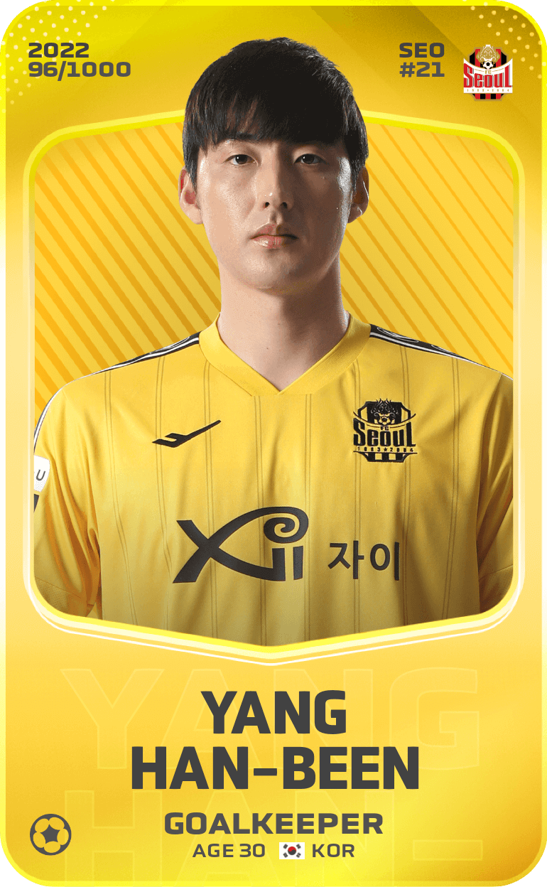 Yang Han-Been 2022-23 • Limited 96/1000