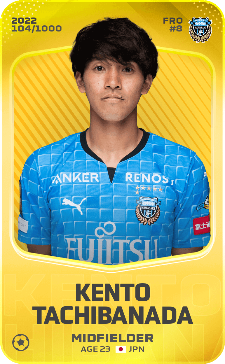 Kento Tachibanada 2022-23 • Limited 104/1000