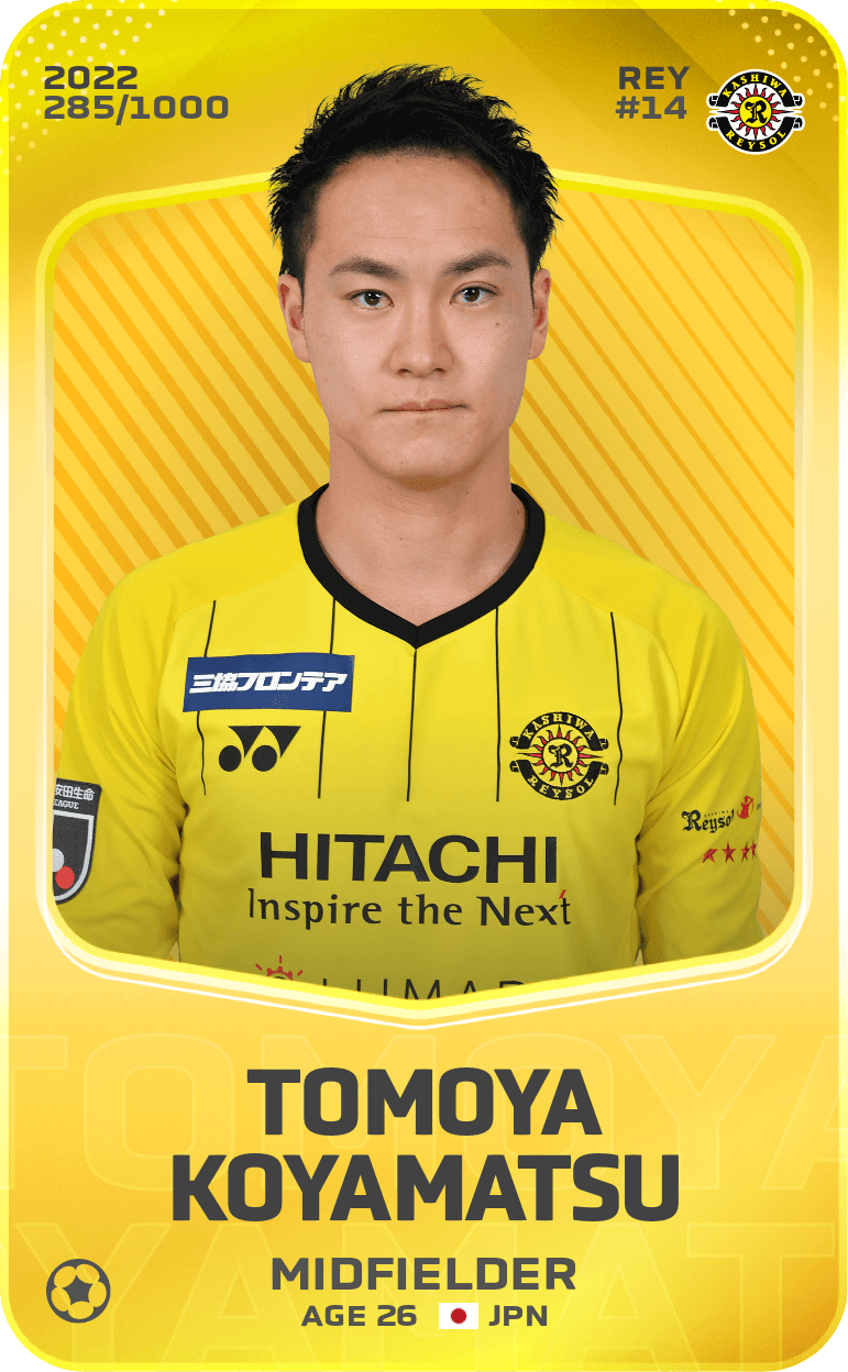 Tomoya Koyamatsu 2022-23 • Limited 285/1000