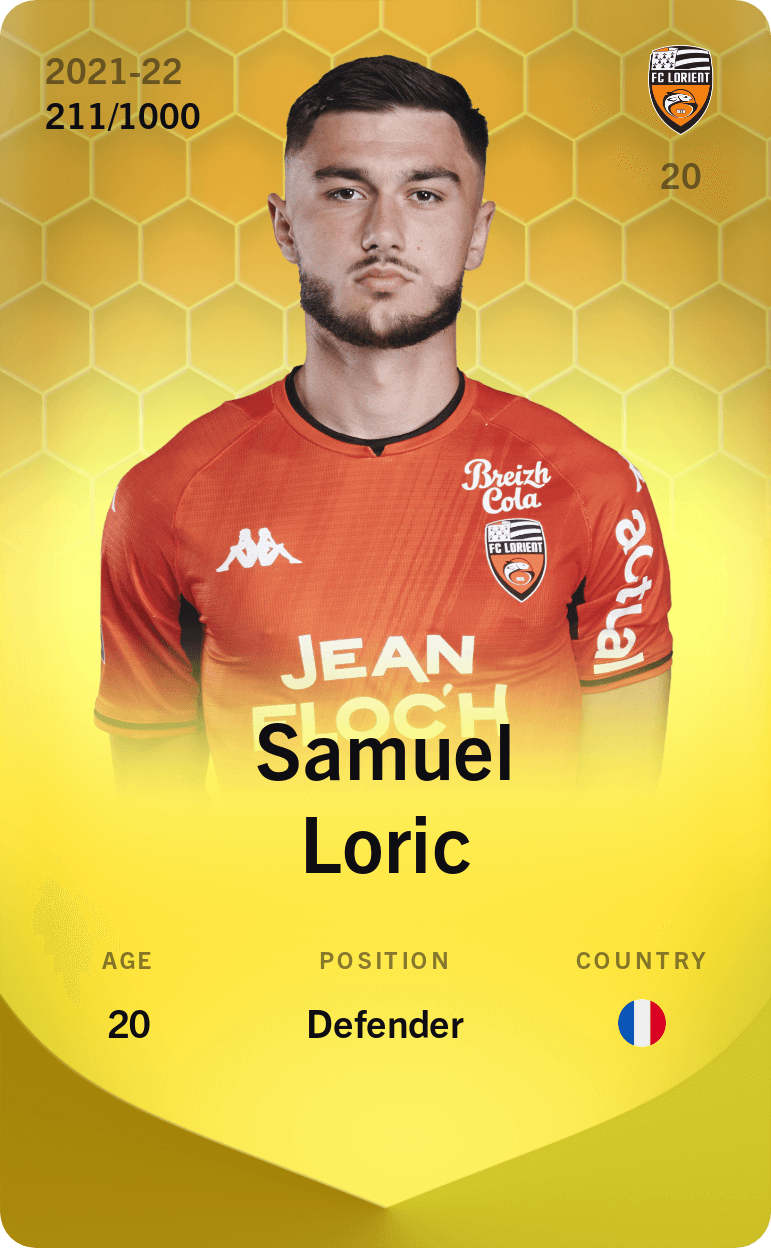Samuel Loric 2021-22 • Limited 211/1000