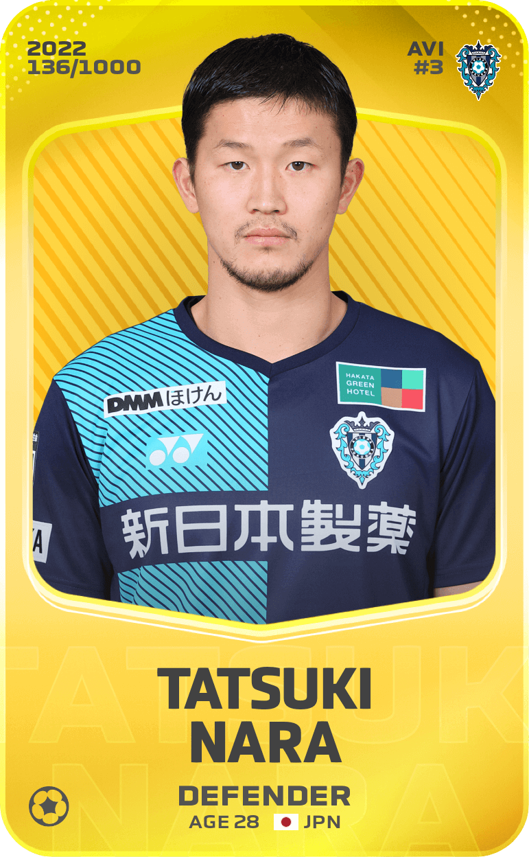 Tatsuki Nara 2022-23 • Limited 136/1000