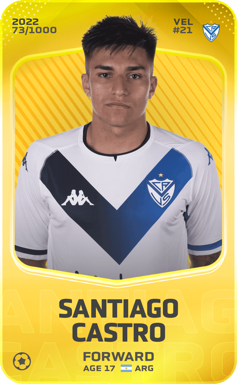 Santiago Castro 2022-23 • Limited 73/1000
