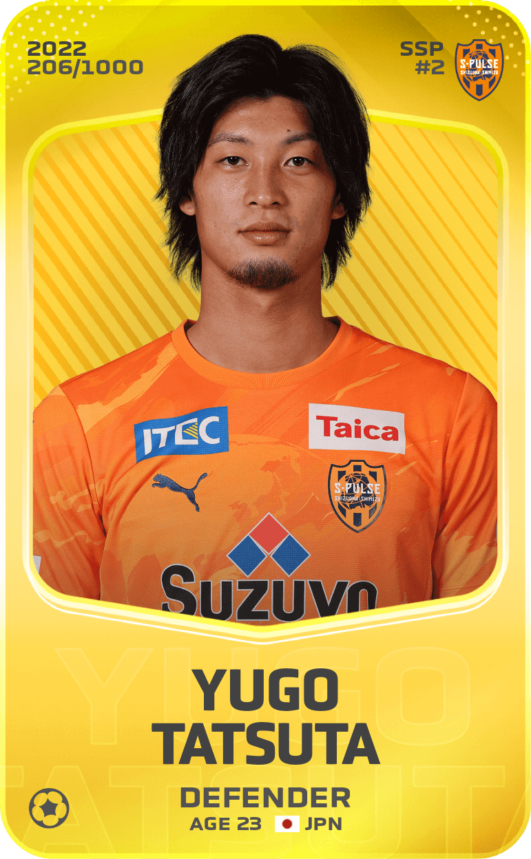 Yugo Tatsuta 2022-23 • Limited 206/1000
