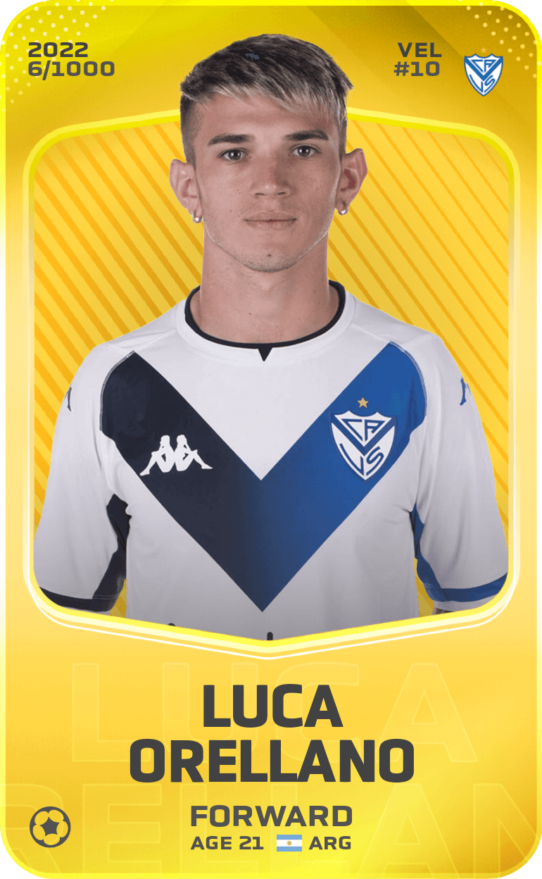 Luca Orellano 2022-23 • Limited 6/1000