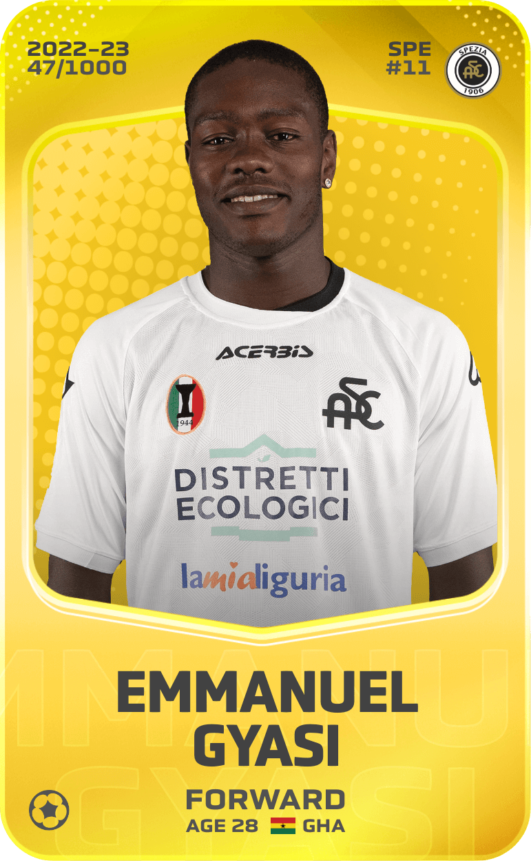 Emmanuel Gyasi 2022-23 • Limited 47/1000