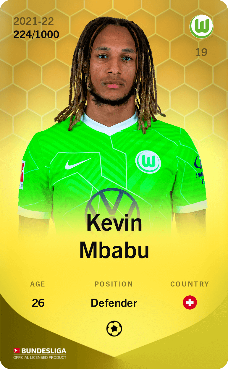 Kevin Mbabu 2021-22 • Limited 224/1000
