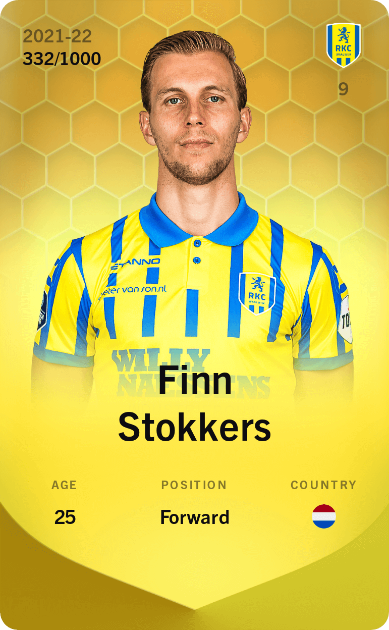 Finn Stokkers 2021-22 • Limited 332/1000