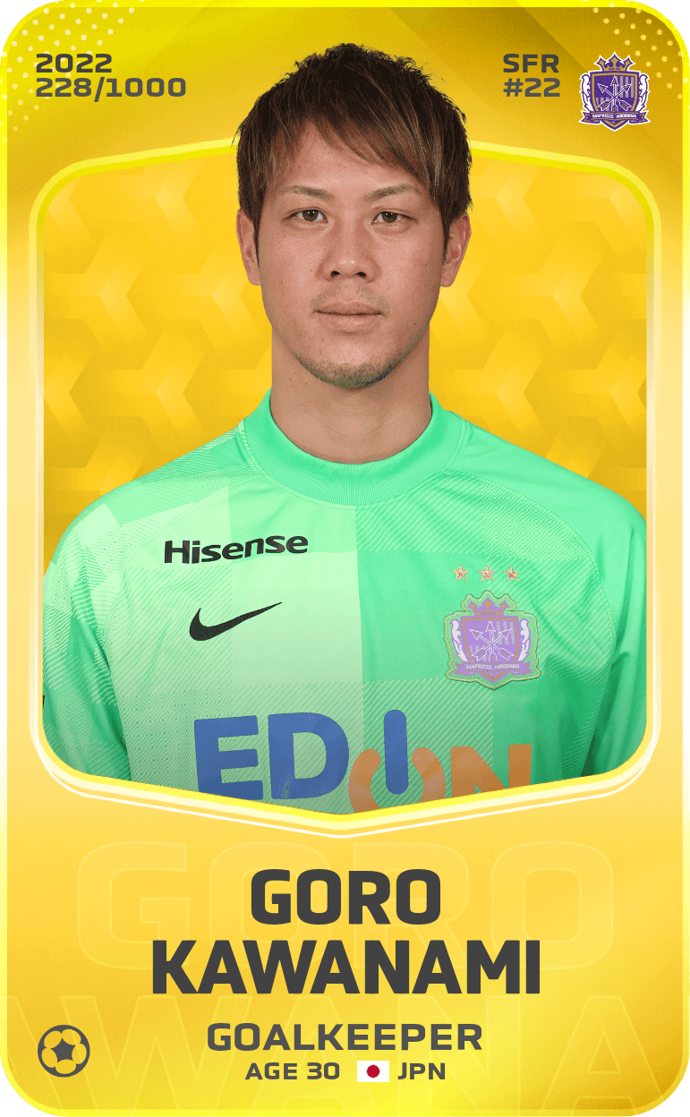Goro Kawanami 2022-23 • Limited 228/1000
