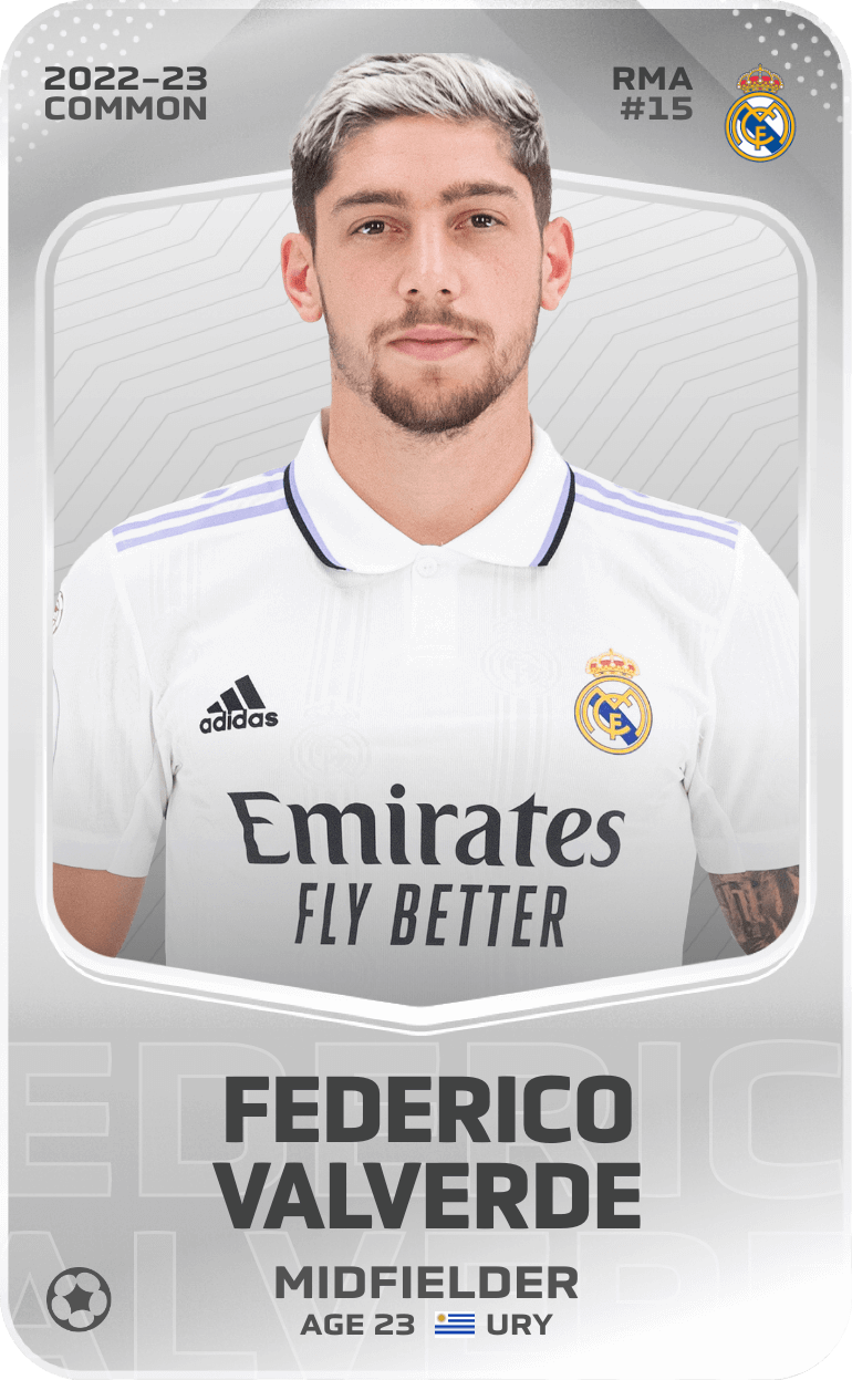 Common Card of Federico Valverde – 2022-23 – Sorare