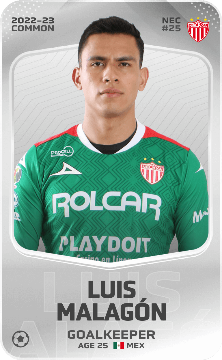 Common Card of Luis Malagón – 2022-23 – Sorare