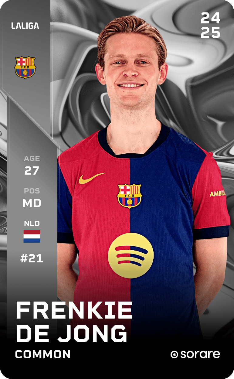 F・デ・ヨング オランダ代表（A）Euro 2020 F, デヨング＃21 +